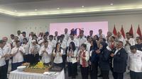 Partai Perindo genap berusia 10 tahun pada 8 Oktober 2024. Ketua Umum Perindo, Angela Tanoesudibjo, mengatakan momentum hari jadi partainya kali ini diperingati cukup dengan cara yang sederhana di kantor DPP Partai Perindo. (Liputan6.com/Muhammad Radityo Priyasmoro)