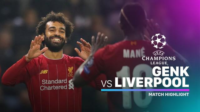 Berita video highlights matchday 3 Grup E Liga Champions 2019-2020 antara Genk melawan Liverpool yang berakhir dengan skor 1-4, Rabu (23/10/2019).