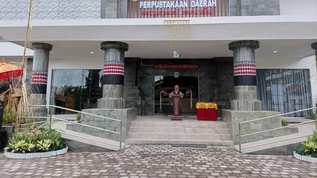 Perpus Karangasem Bali