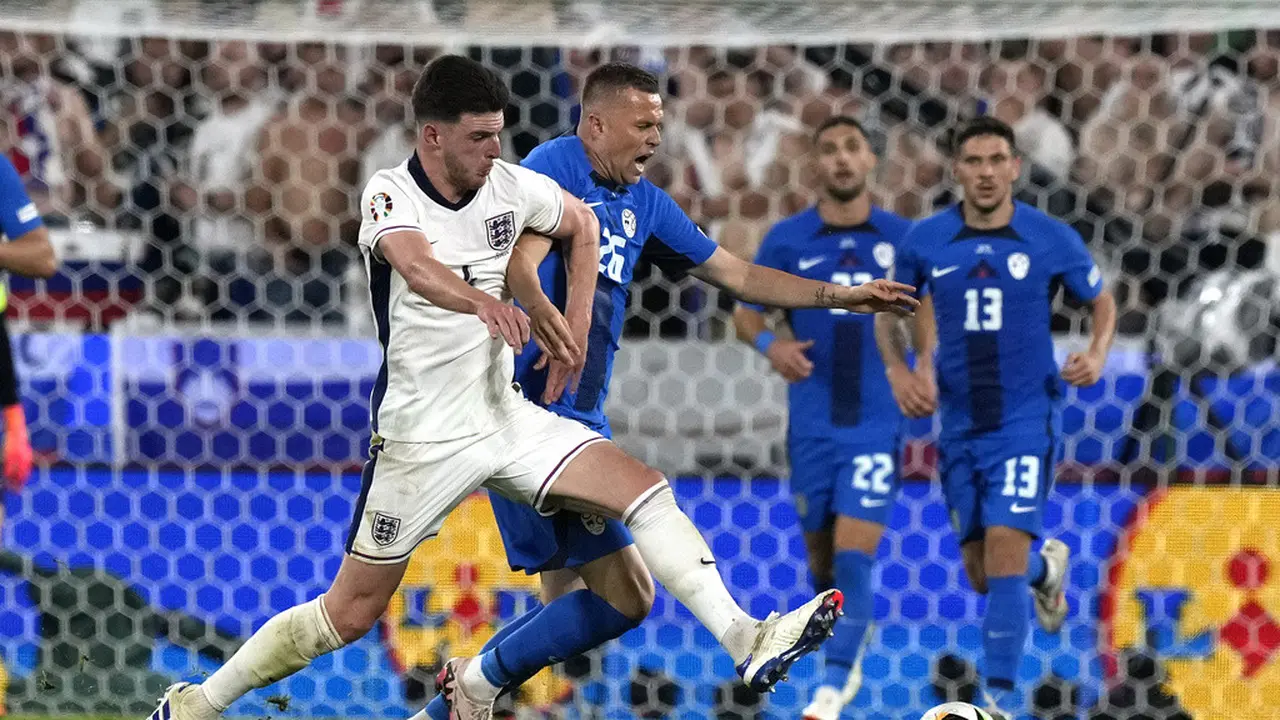 Timnas Inggris, Timnas Slovenia, Euro 2024