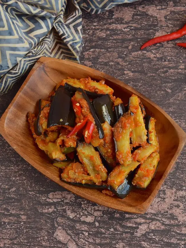 Resep Terong Balado Kemiri
