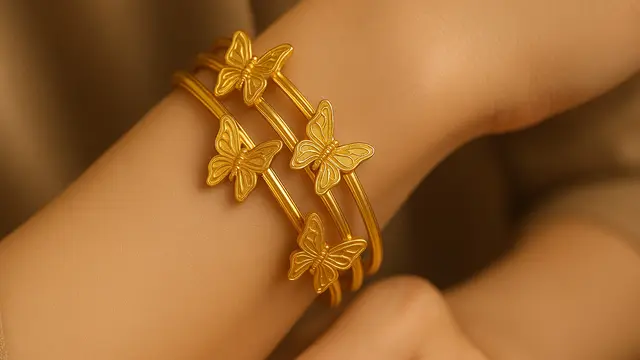 Model Gelang Emas Keroncong Terbaru