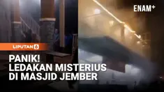 Insiden ledakan terjadi di sebuah masjid di Perumahan Pesona Regency, Kecamatan Patrang, Kabupaten Jember, Jawa Timur, saat jemaah sedang melaksanakan salat tarawih pada Senin malam. Ledakan tersebut tidak hanya merusak sebagian bangunan masjid, teta...