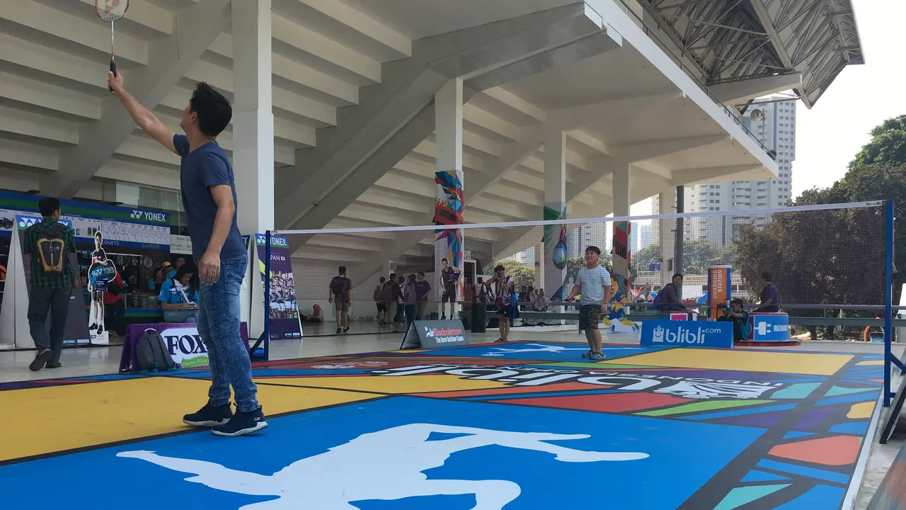 Air Badminton, Indonesia Open 2019, Istora Senayan