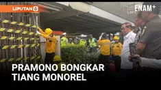 Setelah hampir dua dekade terbengkalai, deretan tiang monorel di median Jalan HR Rasuna Said, Jakarta Selatan, resmi mulai dibongkar. Pembongkaran awal dihadiri langsung oleh Gubernur dan Wakil Gubernur DKI Jakarta Pramono Anung dan Rano Karno pada R...