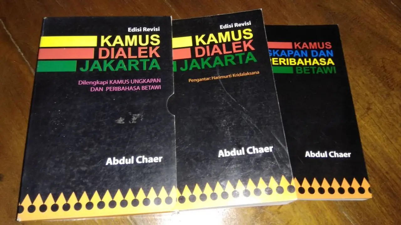 Kamus Dialek Jakarta