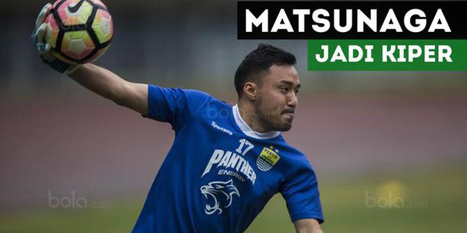 VIDEO: Jelang Persib Vs Persija, Shohei Matsunaga Beraksi Jadi Kiper