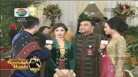 Para tamu resepsi Kahiyang-Bobby antusias memakai baju adat saat menghadiri acara tersebut. (Dokumen Istimewa/Indosiar)