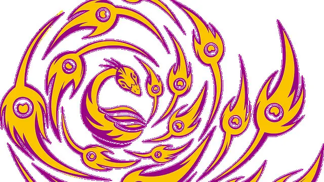 Ilustrasi Burung Phoenix