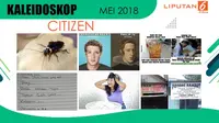 Banner Kaleidoskop Citizen6 Mei 2018. (Liputan6.com/Triyasni)