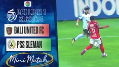 Berita video highlights pertandingan pembuka BRI Liga 1 2023/2024 antara Bali United melawan PSS Sleman, Sabtu (1/7/2023). Bali United menyerah 0-1 atas tim tamu, PSS Sleman.