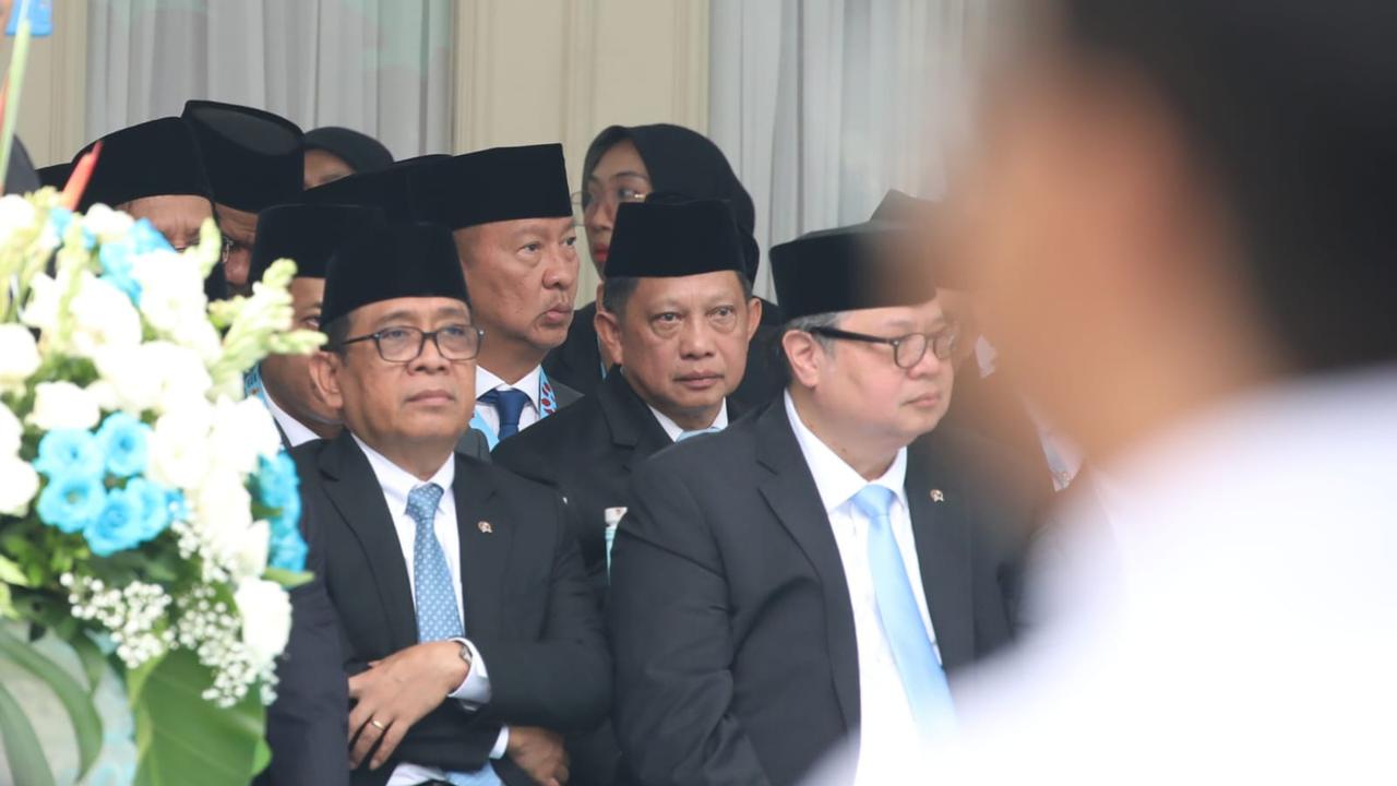 Mendagri Hadiri Upacara Peringatan Hari Lahir Pancasila 2026 di Gedung Pancasila