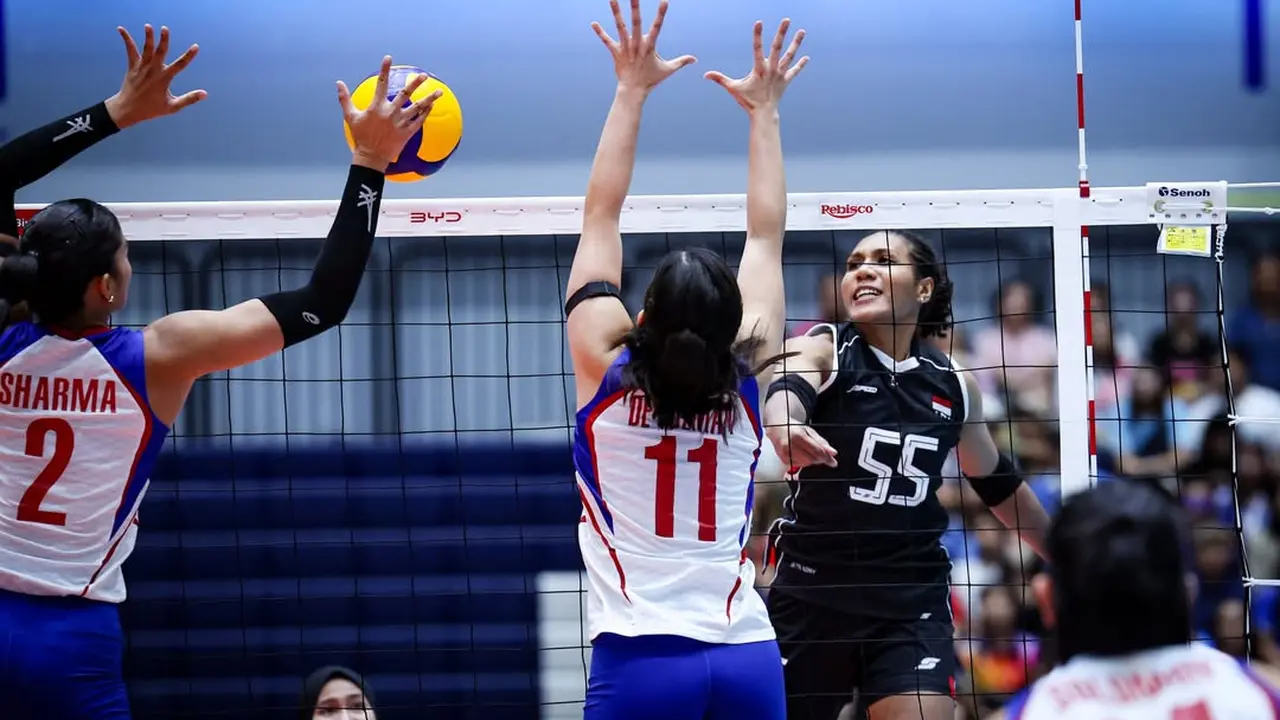 Mediol Stiovanny Yoku - Timnas Voli Putri Indonesia - SEA V League 2025 - Bola Voli