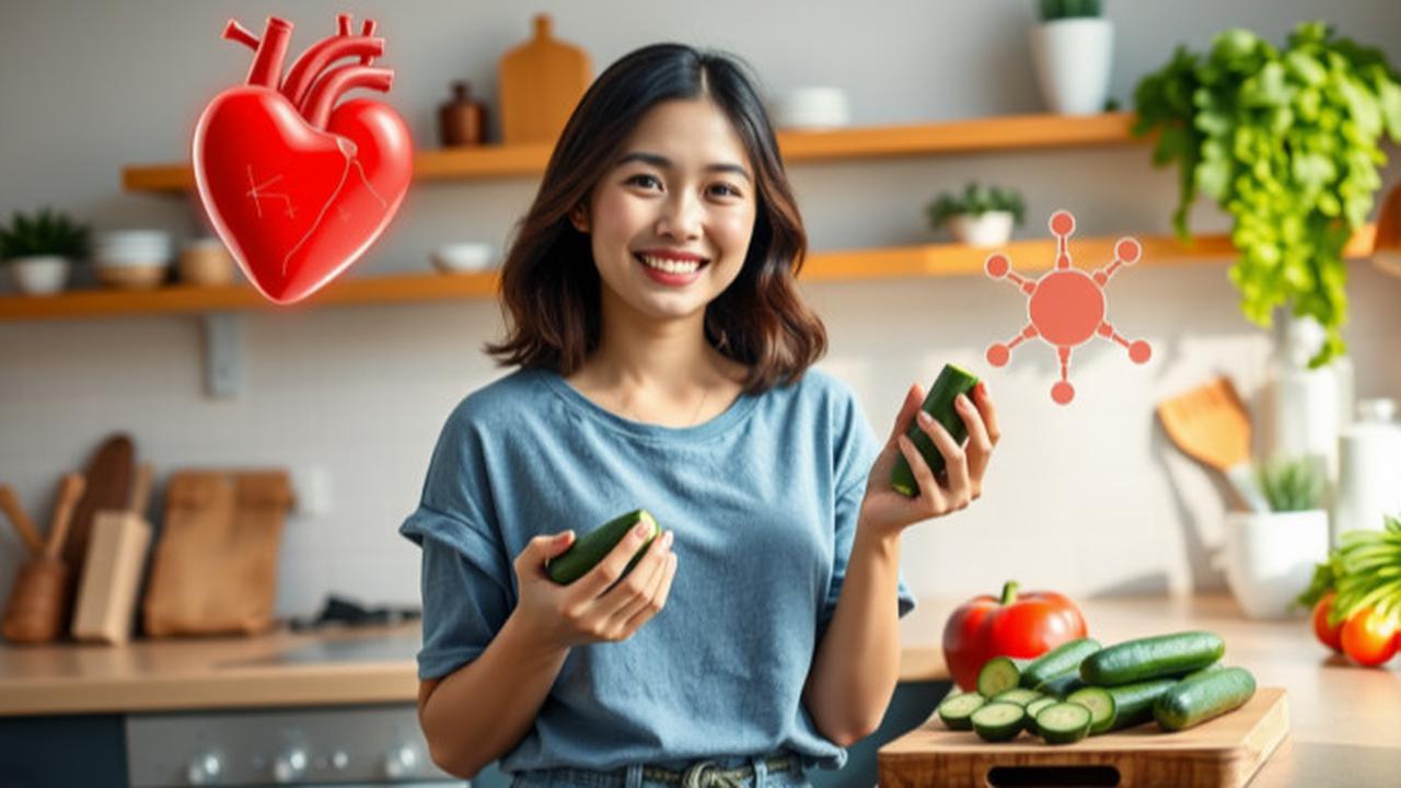 Manfaat Timun untuk Kolesterol: Cara Alami Menjaga Kesehatan Jantung