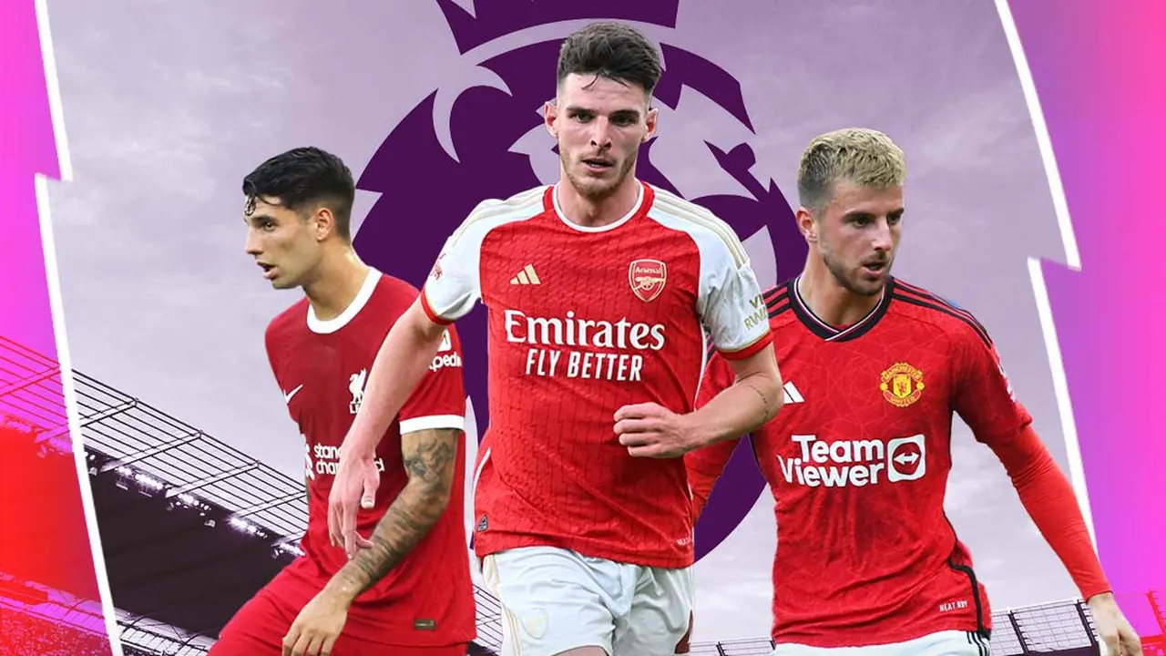 Premier League - Dominik Szoboszlai, Declan Rice, Mason Mount
