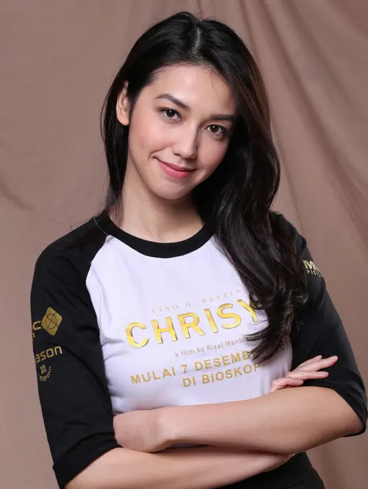 Selain punya senyum manis dan wajah yang cantik, Velove Vexia juga punya hidung yang mancung. (Adrian Putra/Bintang.com)