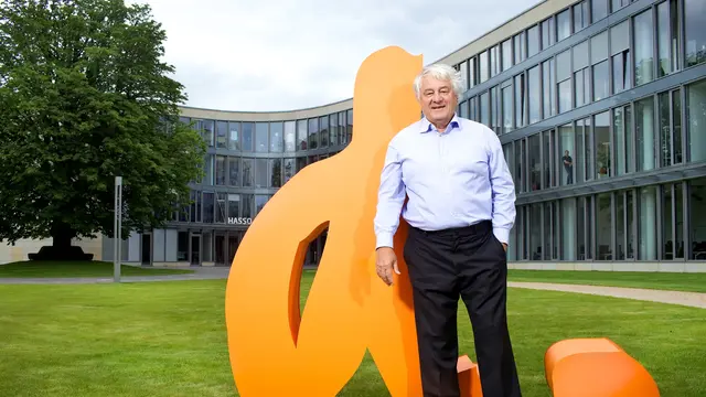 Hasso Plattner, pendiri SAP (Systems, Applications, and Products in Data Processing). (Dok plattnerfoundation)