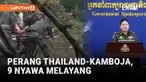 Kementerian Pertahanan Kamboja melaporkan sedikitnya sembilan warga sipil tewas dan 46 lainnya terluka akibat bentrokan terbaru di perbatasan dengan Thailand.