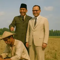 Kisah Soekarno-Hatta Tertawa Terpingkal Ditunjuki Asap Revolusi Ternyata Petani Bakar Jerami
