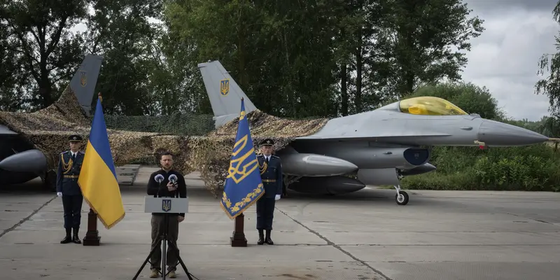 Ukraina Siap Kerahkan Jet Tempur F-16 Melawan Rusia