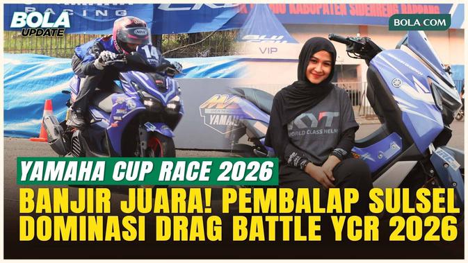 Dominasi Sulsel Menggila di Yamalube Turbo Matic Drag Battle YCR 2026 Seri Perdana
