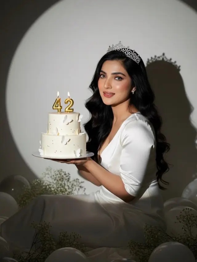 Ashanty saat rayakan ulang tahun ke-42 gunakan mahkota. [@ashanty_ash]