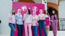 Tampilan inspirasi outfit buka puasa dari sederet artis ternama dengan koleksi Barbie x Ayu Lestari. Ada siapa saja? (Barbie x Ayu Lestari)