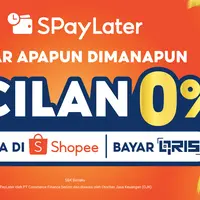 Promo Hemat dari SpayLater dengan Cicilan 0%