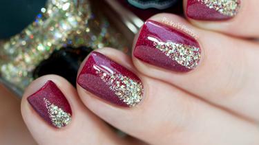 7 Ide Nail Art Glitter Simple Dan Super Elegan Fimela Fimela Com Play with forms and designs to find your style. 7 ide nail art glitter simple dan super