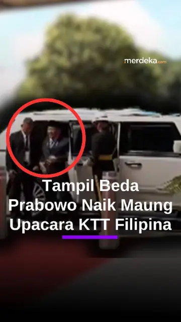 Tampil Beda, Prabowo Gagah Naik Maung Hadiri KTT ASEAN, Disambut Presiden Filipina
