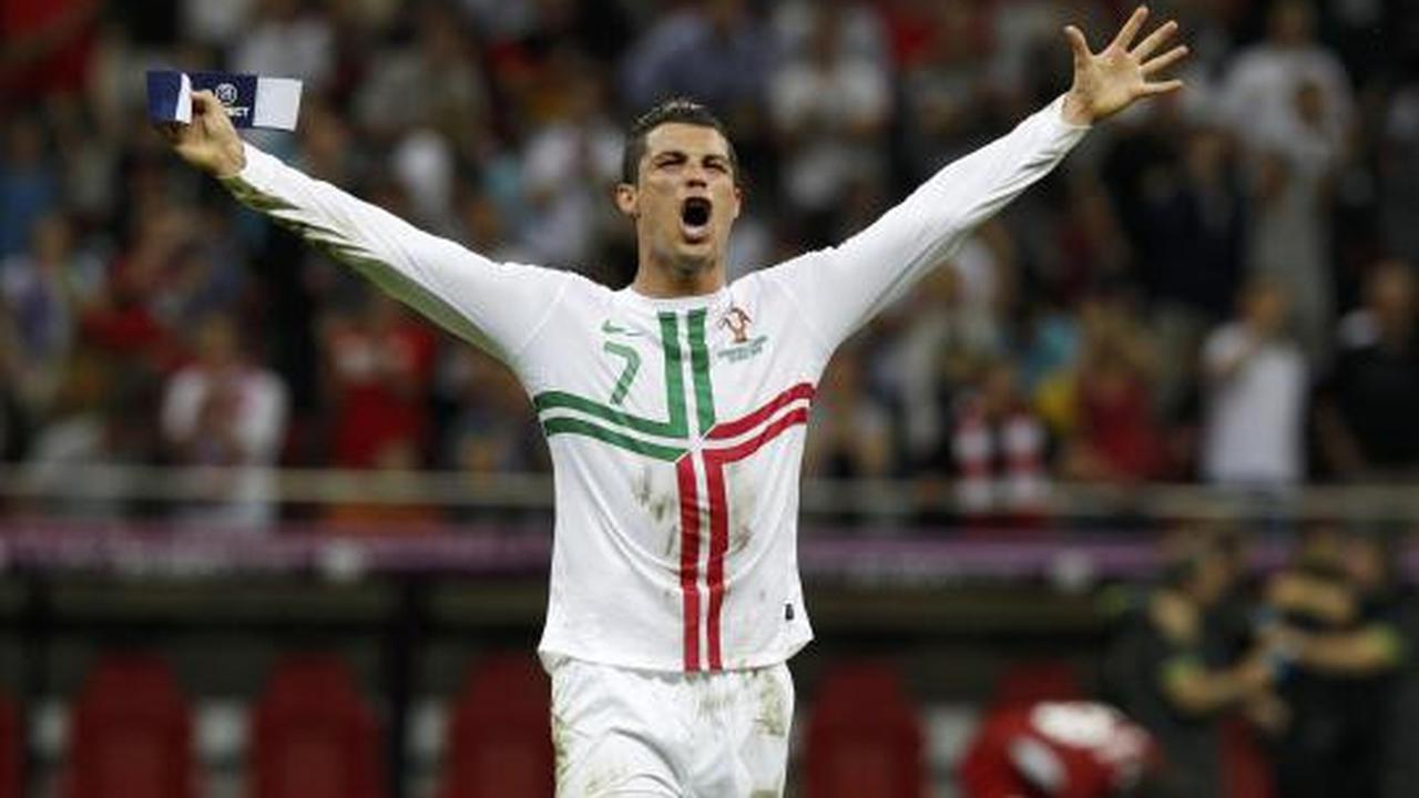 Ekspresi CR7 di lapangan hijau