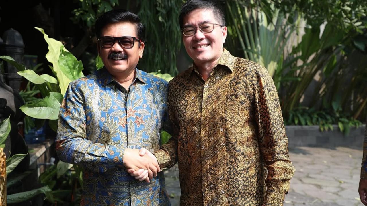 Eks Panglima TNI Kedatangan Sahabatnya Mantan Panglima Pertahanan Singapura
