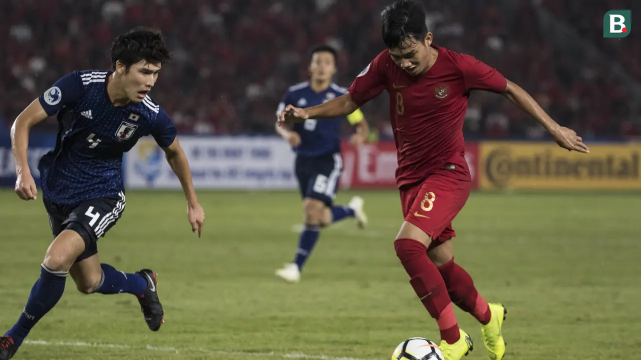 Timnas Indonesia U-19 Vs Jepang U-19
