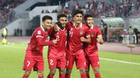 Timnas Indonesia mennag 7-0 atas Brunei Darussalam pada matchday kedua Grup A Piala AFF 2022 di KLFA Stadium, Kuala Lumpur, Malaysia, Senin (26/12/2022). (Bola.com/Zulfirdaus Harahap)