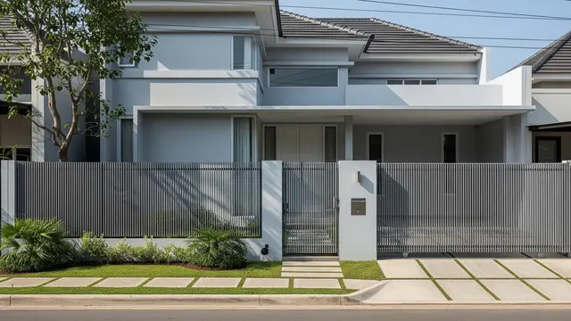 Ide Pagar Rumah Clean Look/Gemini AI