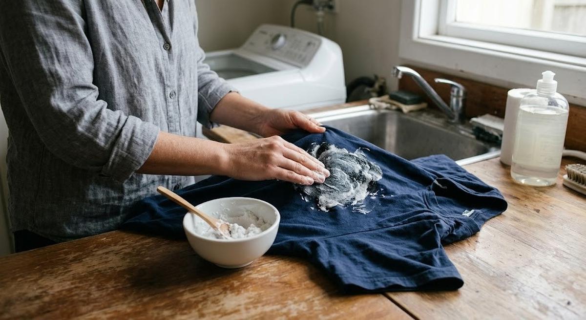 Manfaatkan Baking Soda untuk Membantu Mengangkat Noda (AI Generated)