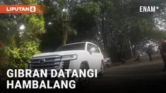 Detik-detik Kedatangan Gibran ke Hambalang