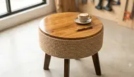 Cara Membuat Meja Mini dari Ban Bekas, 7 Langkah dari Persiapan hingga Finishing