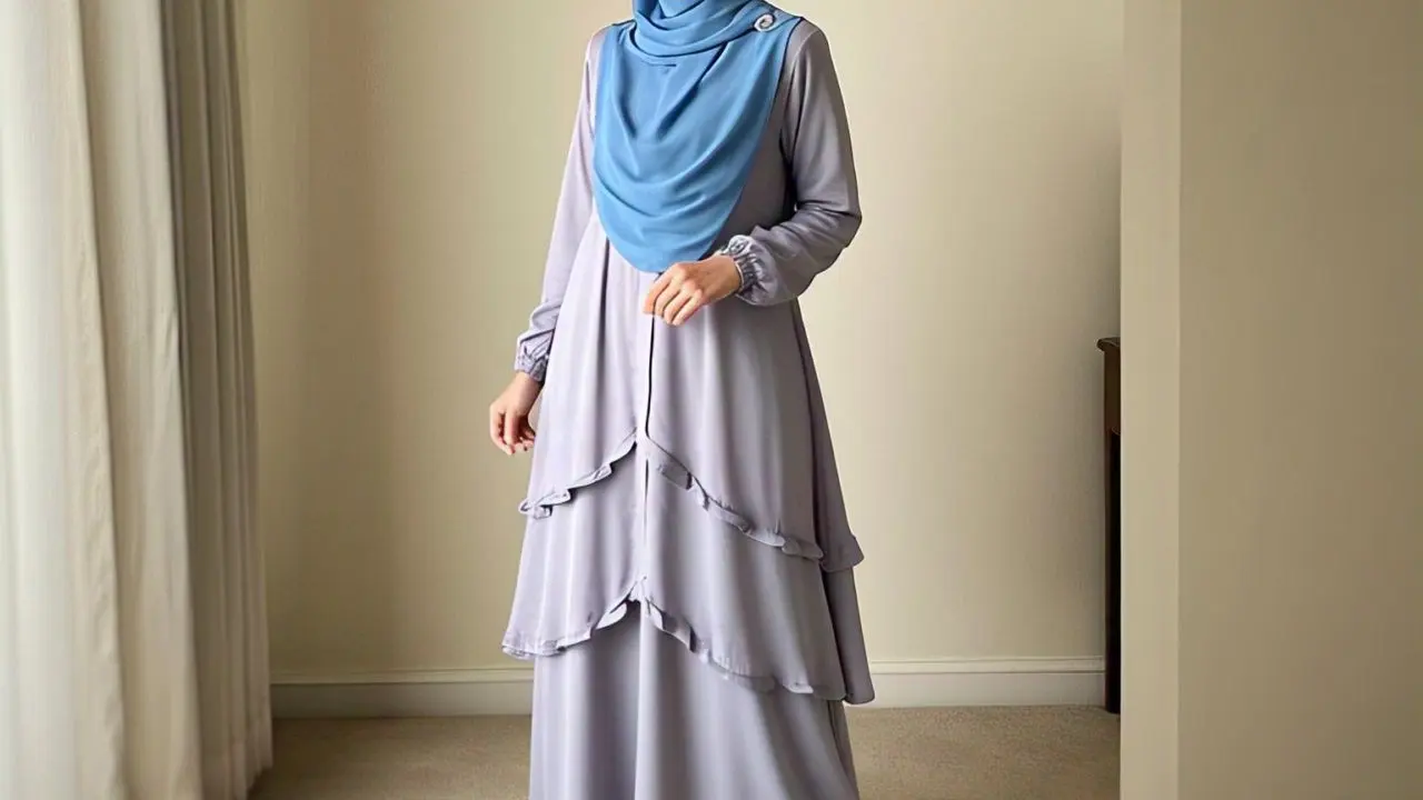 Tips Memilih Gamis Sesuai Bentuk Tubuh/Meta AI