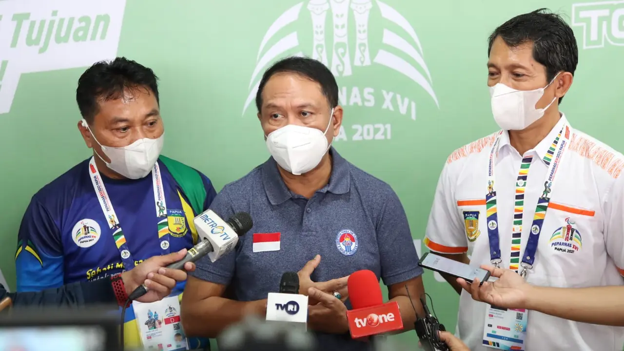 Menteri Pemuda dan Olahraga Zainudin Amali - Peparnas