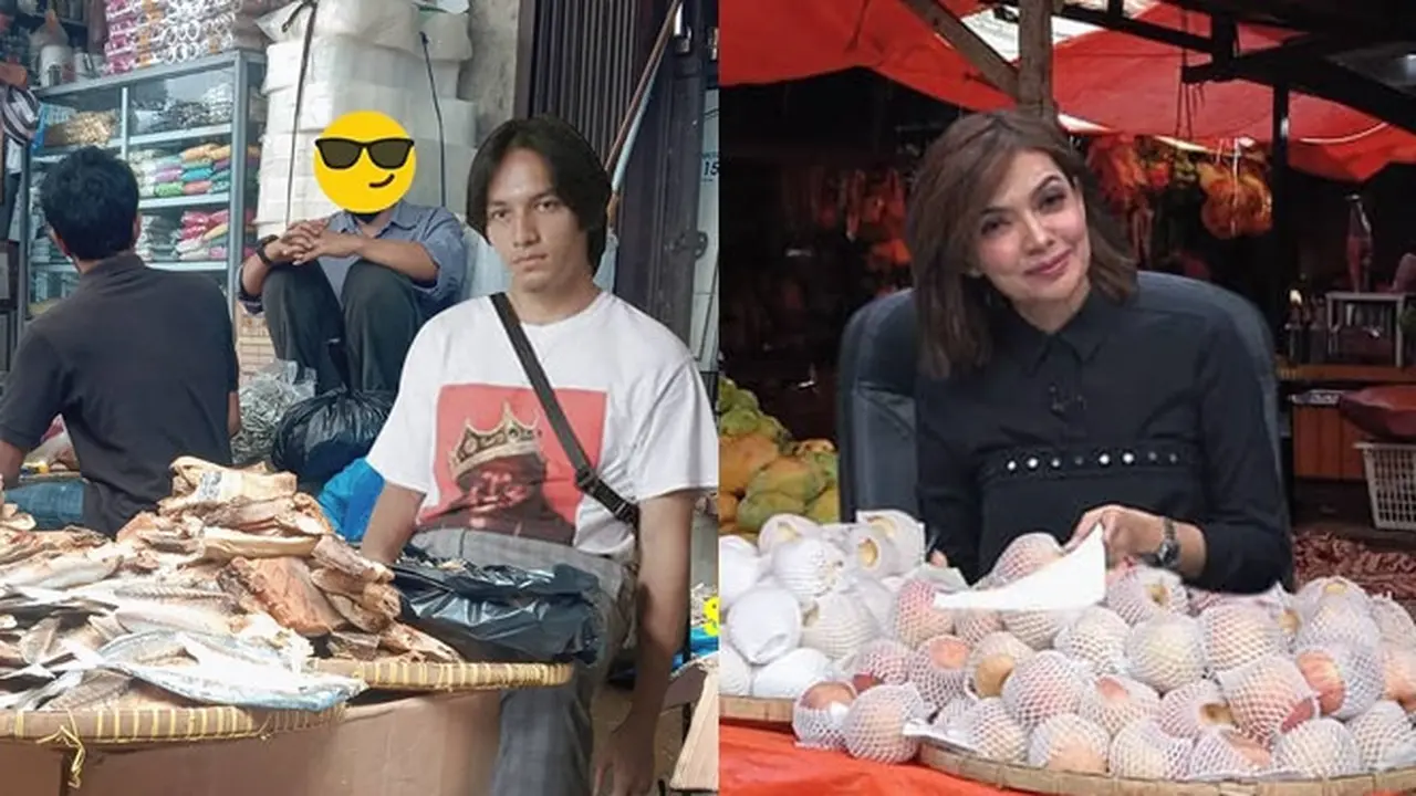 6 Editan Foto Jika Artis Jualan di Pasar Ini Bikin Ngakak