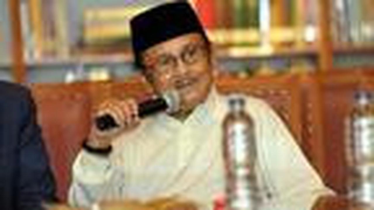 Salah satu foto mediang Presiden ke-3 Indonesia BJ. Habibie