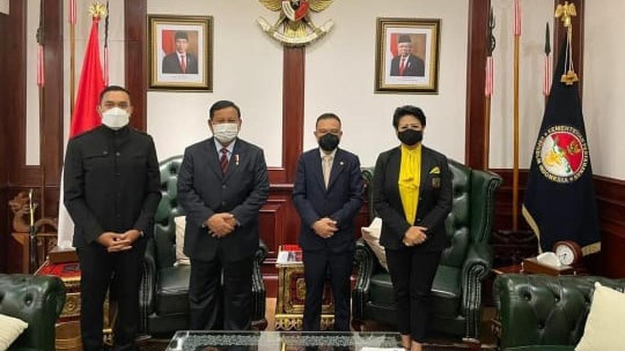 Prabowo Subianto Bertemu Connie