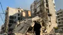 Israel berdalih serangan mereka di Lebanon menargetkan kelompok Hizbullah. (Foto oleh AFP)