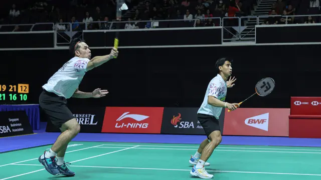 Sabar Karyaman Gutama/Moh Reza Pahlevi Isfahani - Singapore Open 2025 - Bulu Tangkis