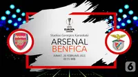 Arsenal vs Benfica (liputan6.com/Abdillah)