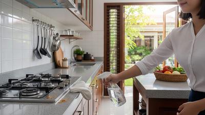 7 Trik Menghilangkan Bau Jelantah yang Menempel di Dapur, Ternyata Bisa Pakai Bahan Dapur