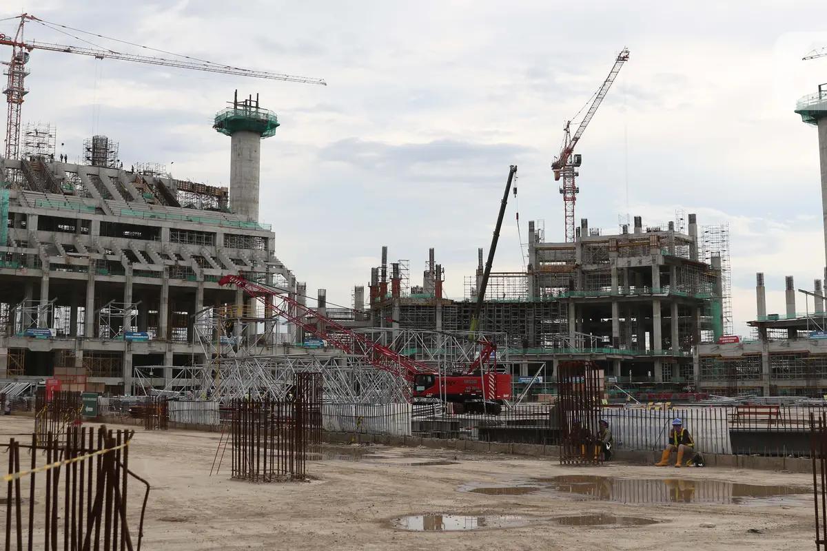Melihat Progres Pembangunan Jakarta International Stadium