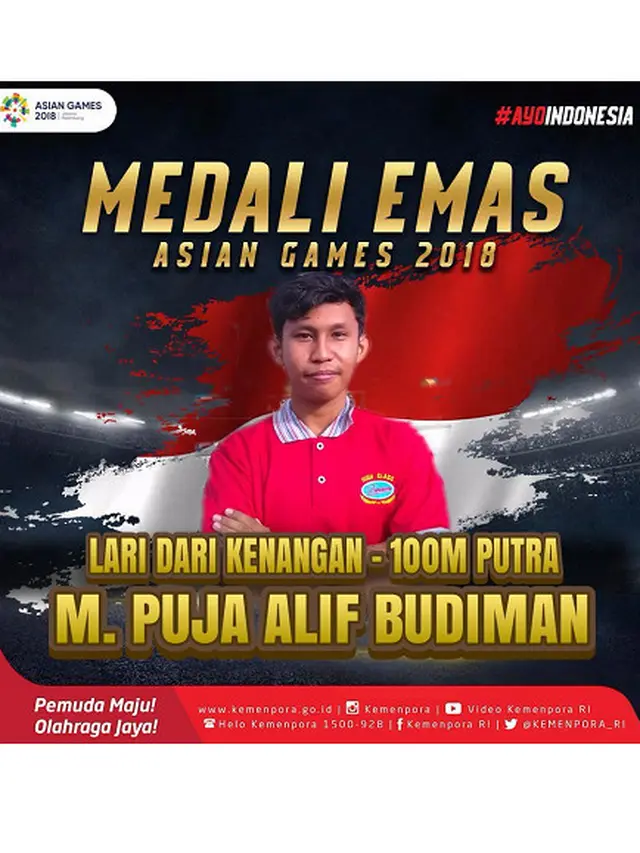 Kelewat Kreatif, Begini Aksi Warganet Ikut-Ikutan Menang Medali Emas Asian Games