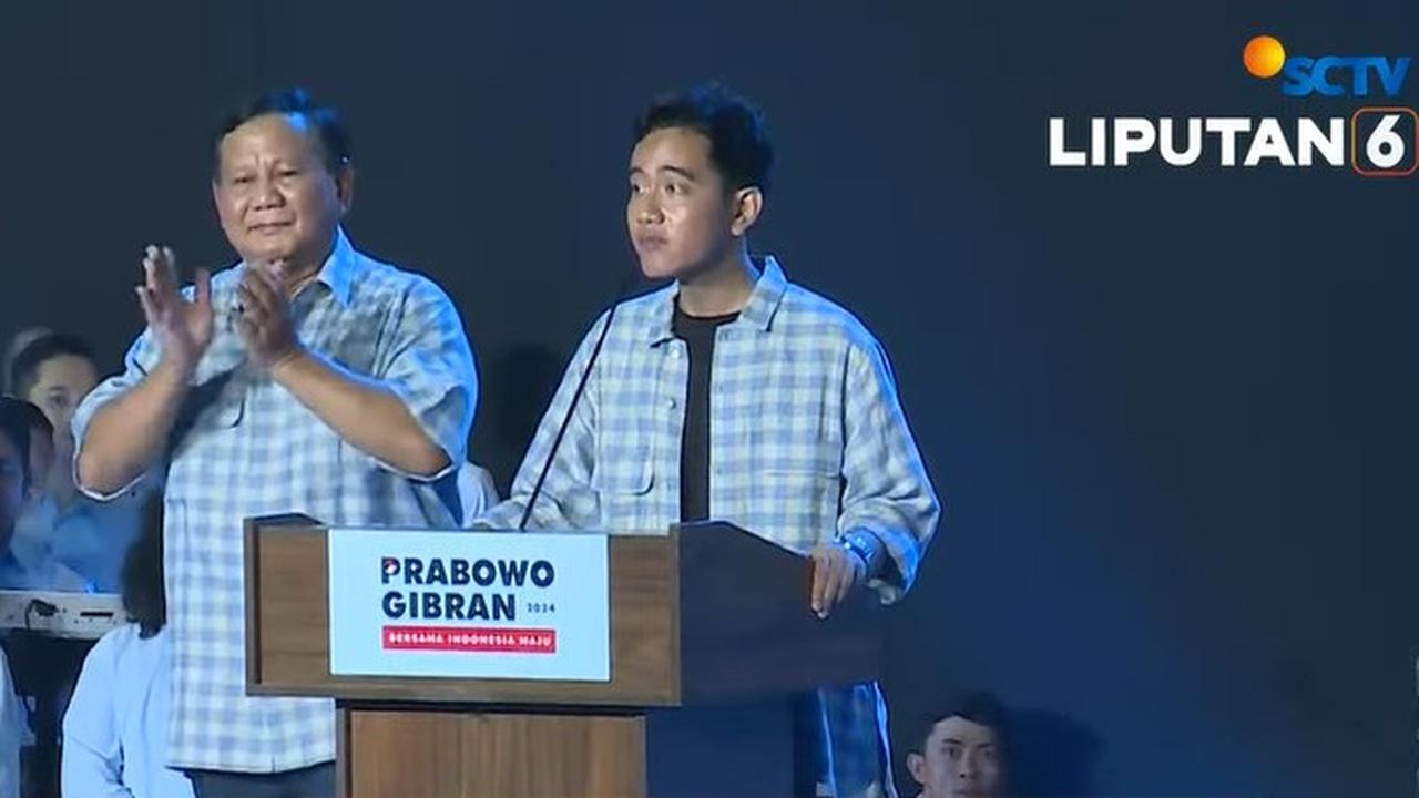 Menang Sementara di Quick Count, Gibran Rakabuming Sebut karena Suara ...